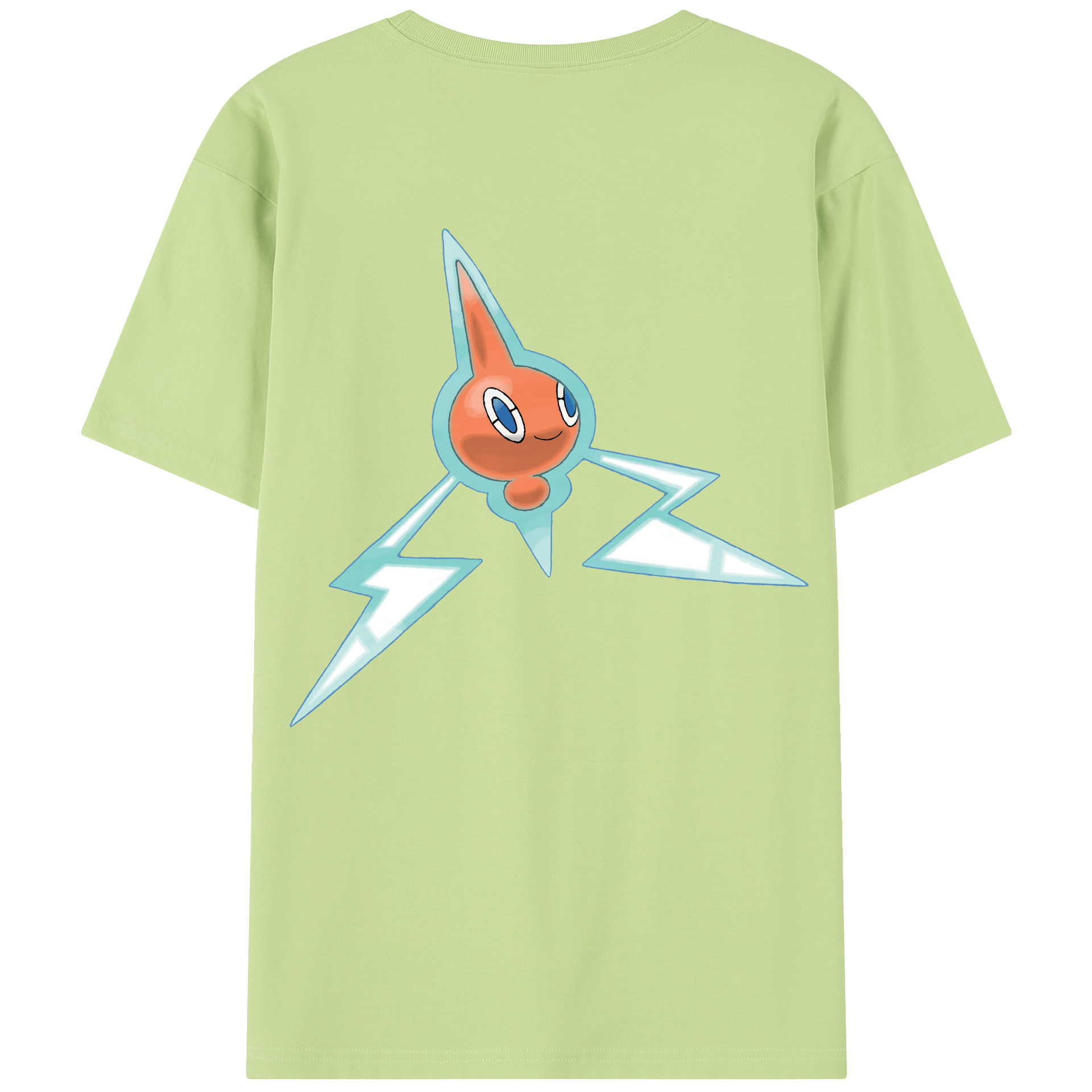 （画像用） ポケットモンスター Pokémon 綿100％半袖Tシャツ（背面プリント）